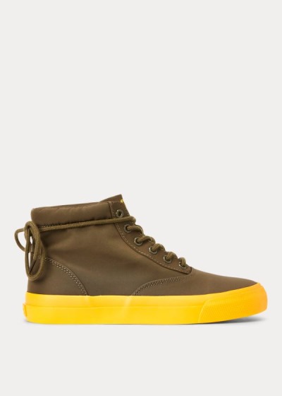 Polo Ralph Lauren Bryn High-Top Sneakers Dame Danmark (VJLKR3607)